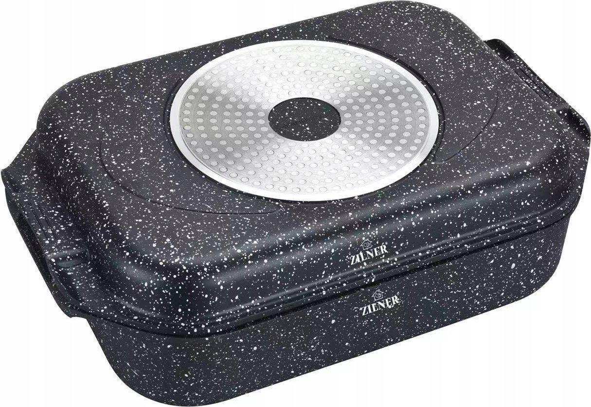 Zilner BRYTFANNA z POWŁOKĄ MARMUROWĄ DWUSTRONNA 2 ELE 6.0L ZILNER ZL-1116