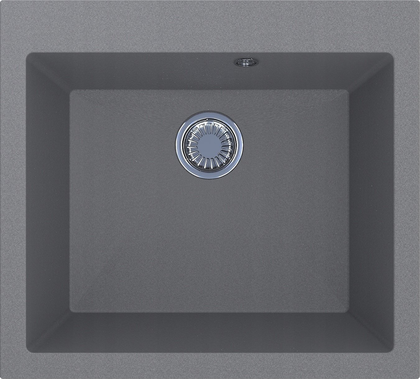 Zlewozmywak Miraggio Zlewozmywak podblatowy kwarc szary 56 cm