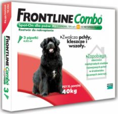 Frontline FRONTLINE COMBO SPOT-ON 3 PIPETY PSY 4,02 XL BLISTER - 66983