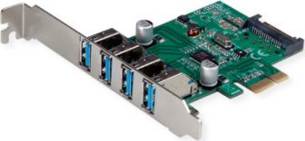 Value Karta PCI Express VALUE, USB 3.2 Gen 1, 4 porty