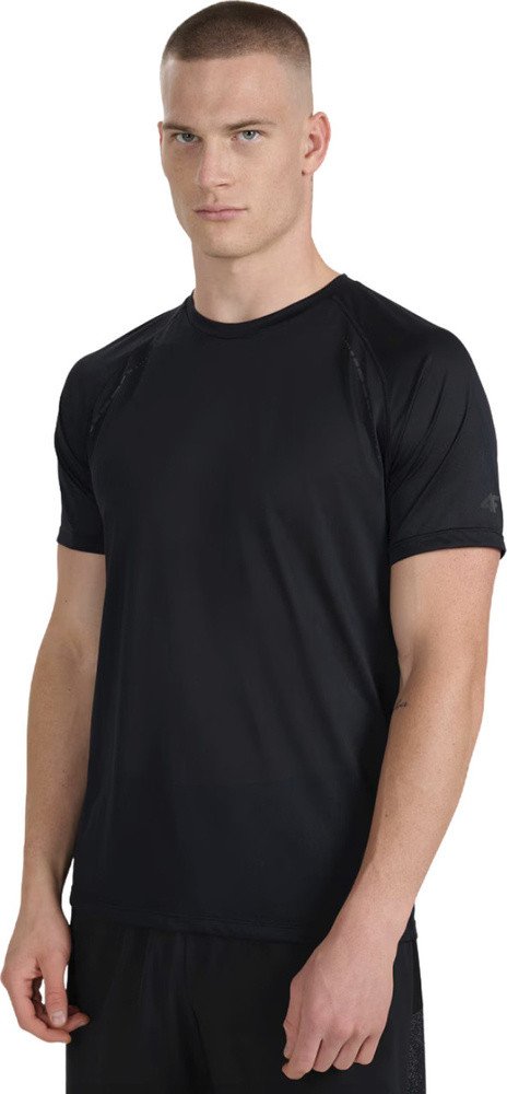 Koszulka męska 4F FNK M1499 czarna 4FWAW25TFTSM1499 20S M