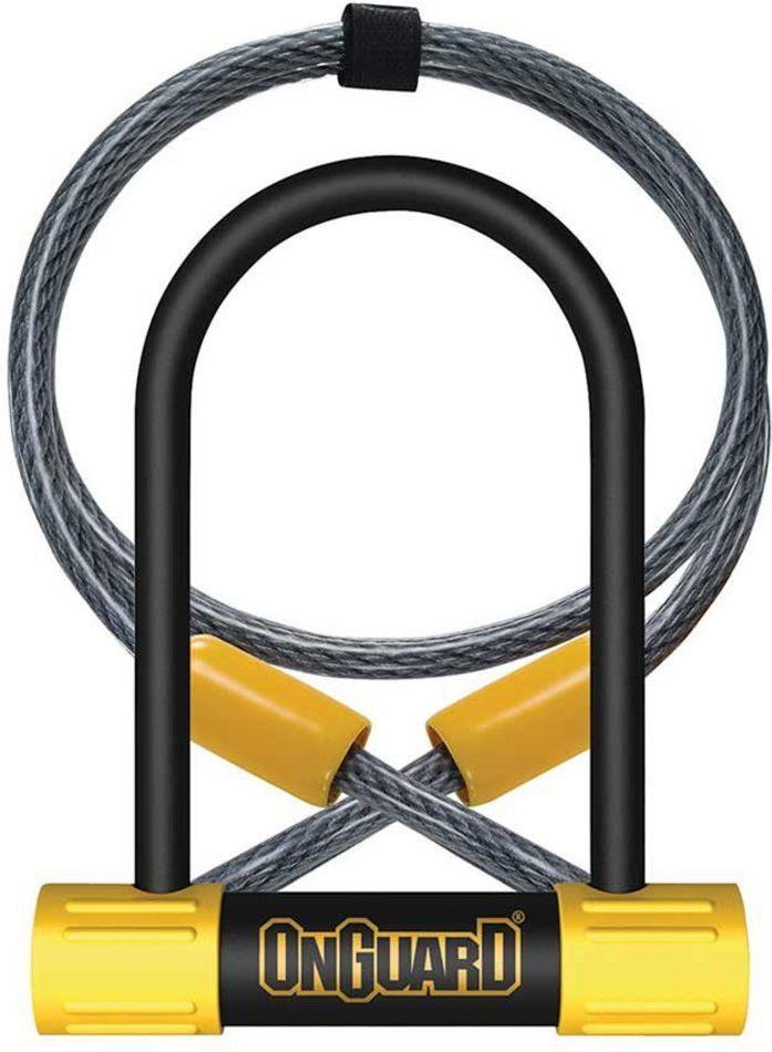 OnGuard Zapięcie rowerowe Bulldog Medium DT żółte (8015M)