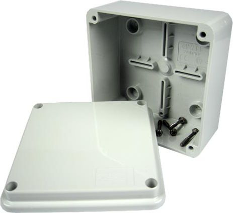 Gewiss Puszka n/t 100x100x50 tworzywo IP56 szara (GW44204)