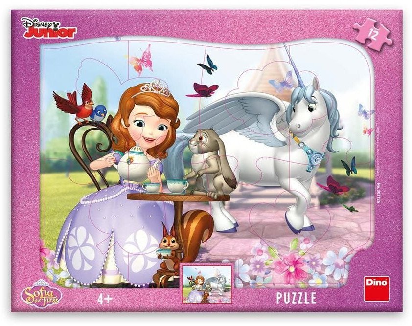 Puzzle ramkowe Jej Wysokość Zosia 12el