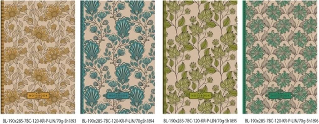 Fresh Notatnik ozdobny 190x285/120K linia TW FRESH