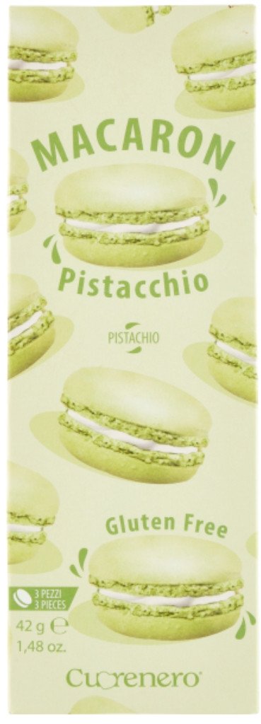 ALB-GOLD (makarony) Makaroniki pistacjowe Makaron Pistacjowy 42g - Czarny serce