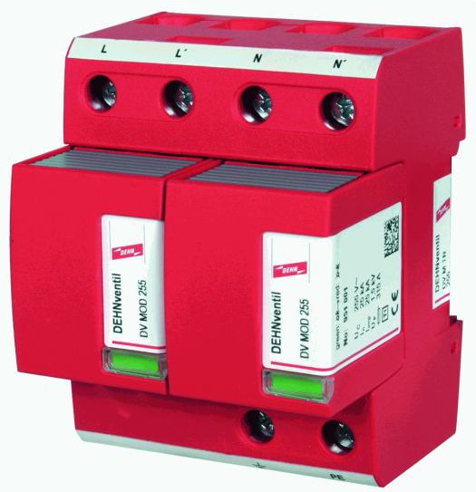 Dehn Ogranicznik przepięć B+C 2P 25/50kA 1,5kV (951200)