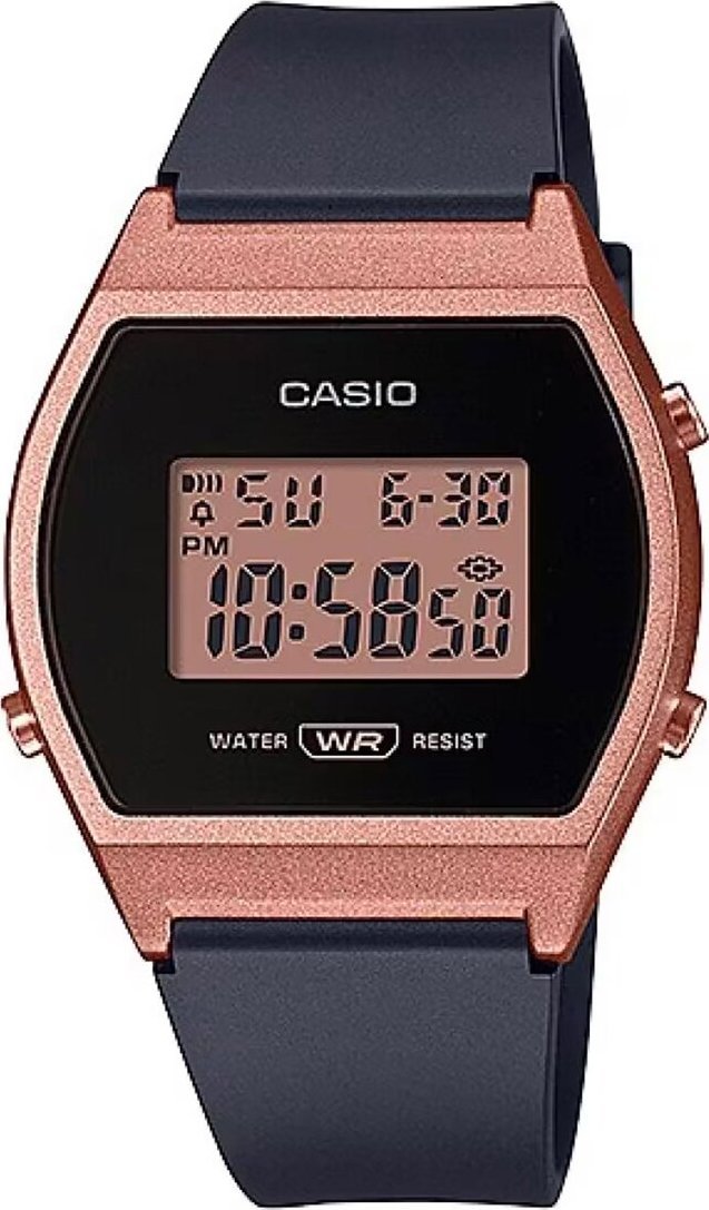 Zegarek Casio Zegarek marki Casio model LW-204 kolor Czarny. Akcesoria damski. Sezon: Cały rok NoSize