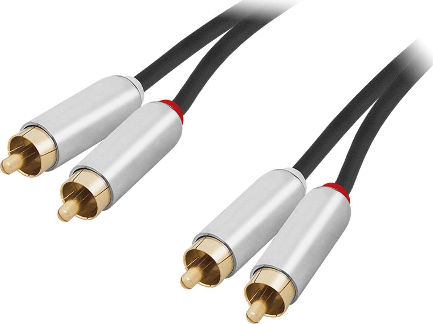 Kabel Blow Przewód 2*2 cinch wtyk-wtyk 1,5m metal Blow