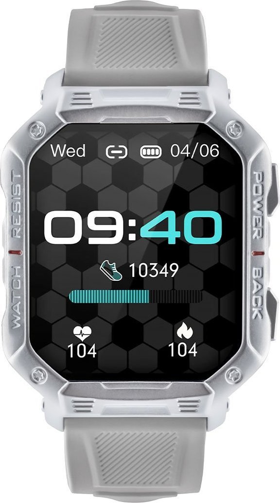 Smartwatch Watchmark Smartwatch Ultra srebrny