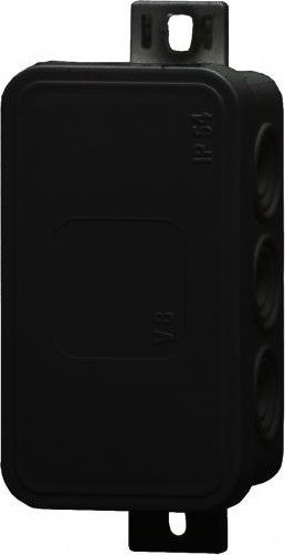 Onnline Puszka hermetyczna V8 termoutwardzalna IP54 czarna-klik 80x45x41 ONNLINE