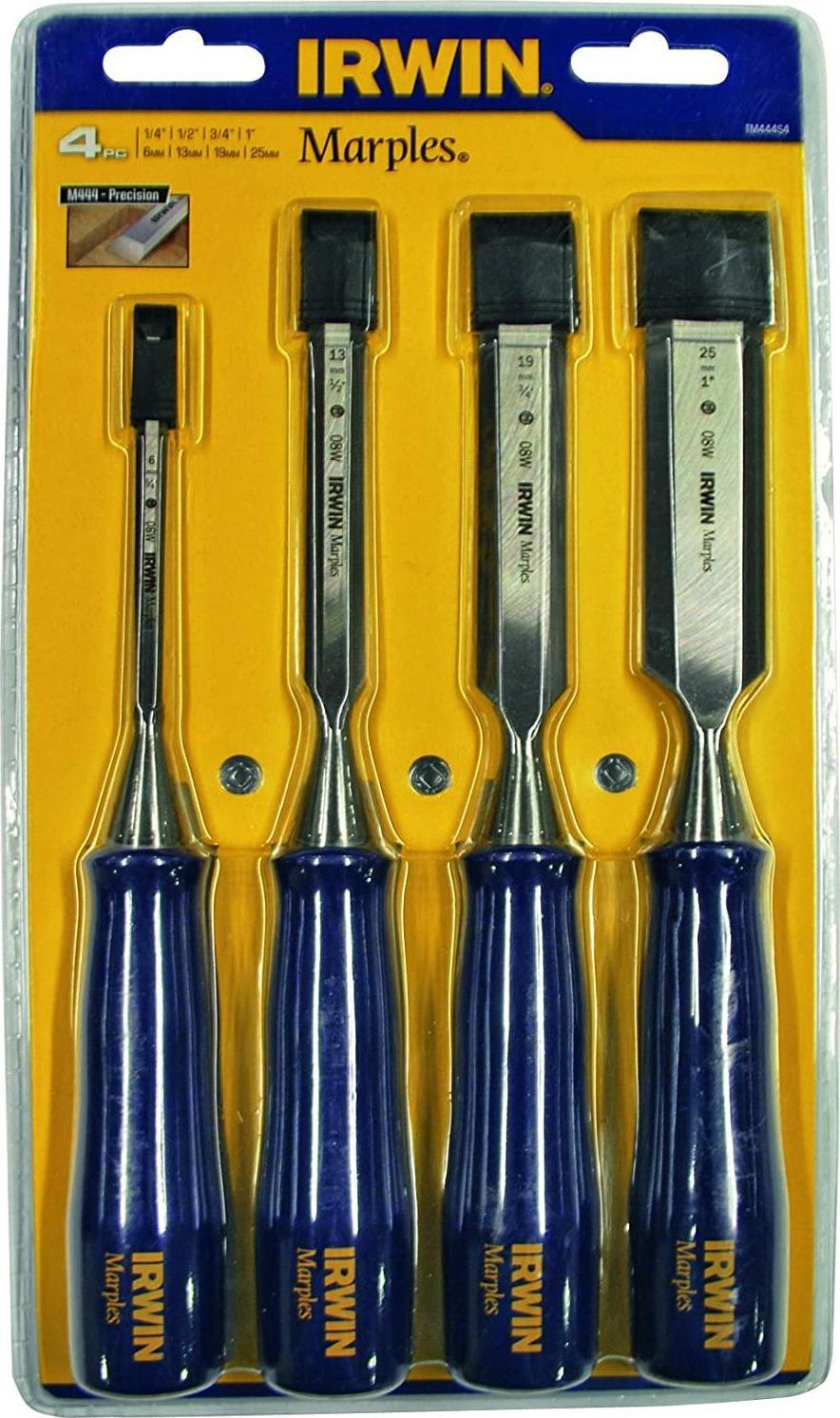 Irwin IRWIN DŁUTO DO DREWNA BLUE-CHIP KPL.4szt 6,13,19,25mm TYP M444 IRWTM444S4