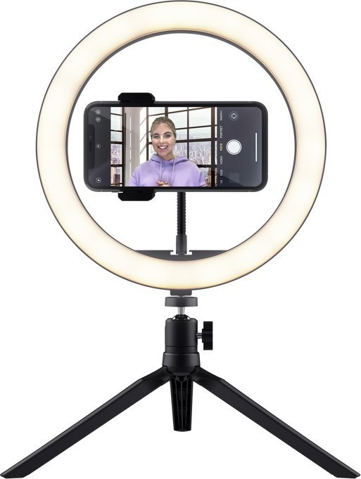 Lampa pierścieniowa Trust Maku+ 2in1 24881