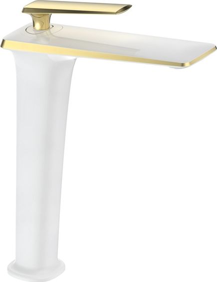 Bateria umywalkowa Mexen Purus stojąca biały