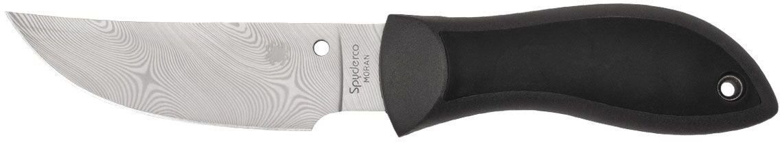 Spyderco MORAN UPSWEPT GRAY DAMASTEEL FB01PGYD