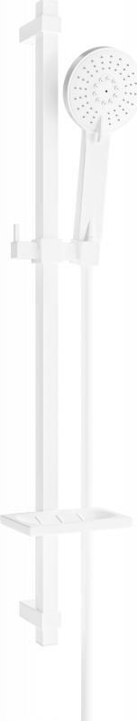 Zestaw prysznicowy Mexen Mexen DQ40 zestaw prysznicowy suwany, biały - 785404581-20