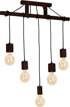 Lampa wisząca Milagro Lampa sufitowa wenge do sypialni Milagro JACK MLP4361