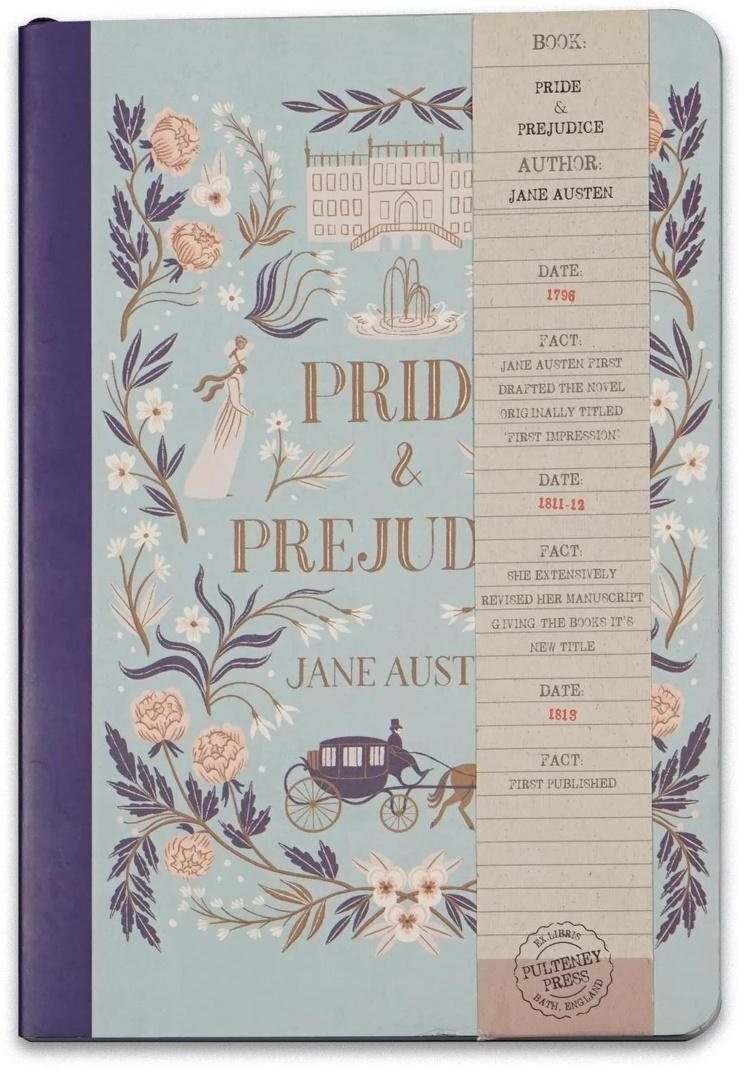 Notatnik A5 z gumką Duma i Uprzedzenie