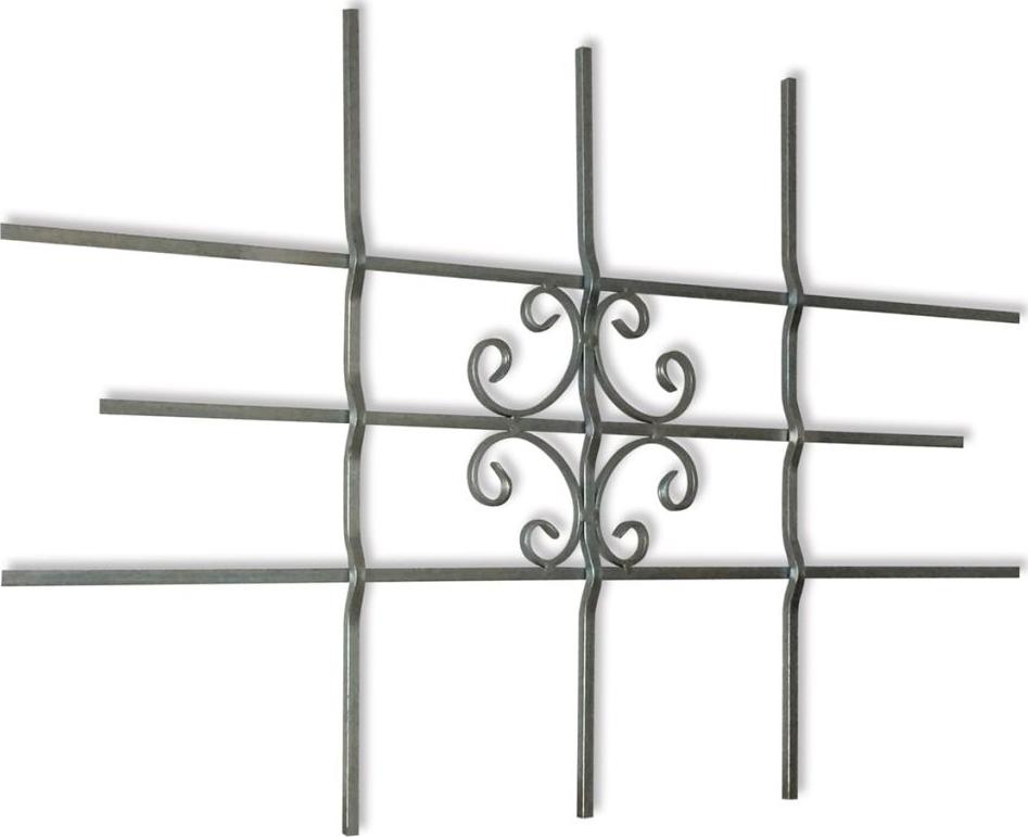 vidaXL Krata zabezpieczająca na okno, 69 x 114 cm