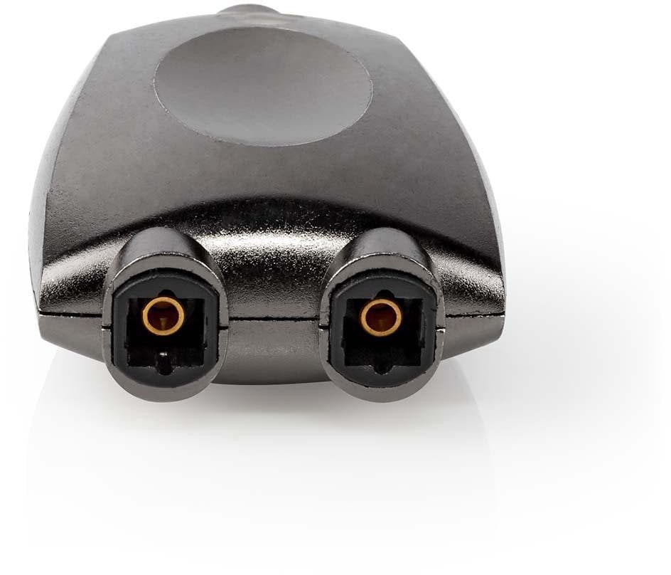 Audio adapteris Nedis TosLink - 2x TosLink Splitter 5412810333509 CATB25940GY (5412810333509)