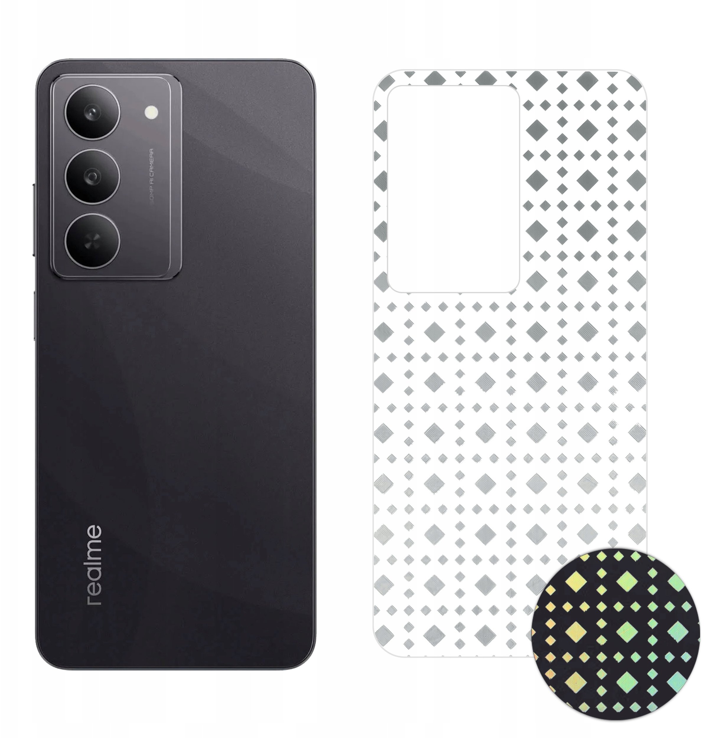 FOLIA HYDROŻELOWA OCHRONNA NA TYŁ TELEFONU WZÓR do Realme 14x 5G