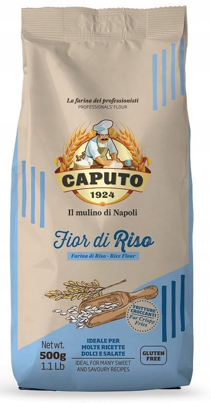 Caputo Mąka ryżowa bezglutenowa Fior di riso 500g Caputo