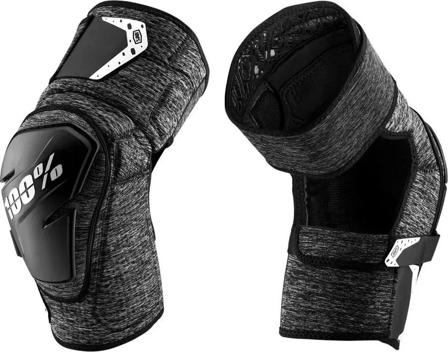 100% Ochraniacze na kolana 100% FORTIS Knee Guard grey heather black roz. L/XL (NEW)