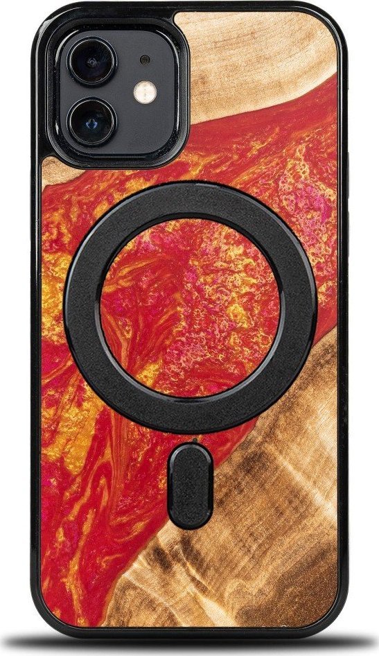 BeWood Etui Bewood Unique na iPhone 12 / 12 Pro - Neons - Paris z MagSafe