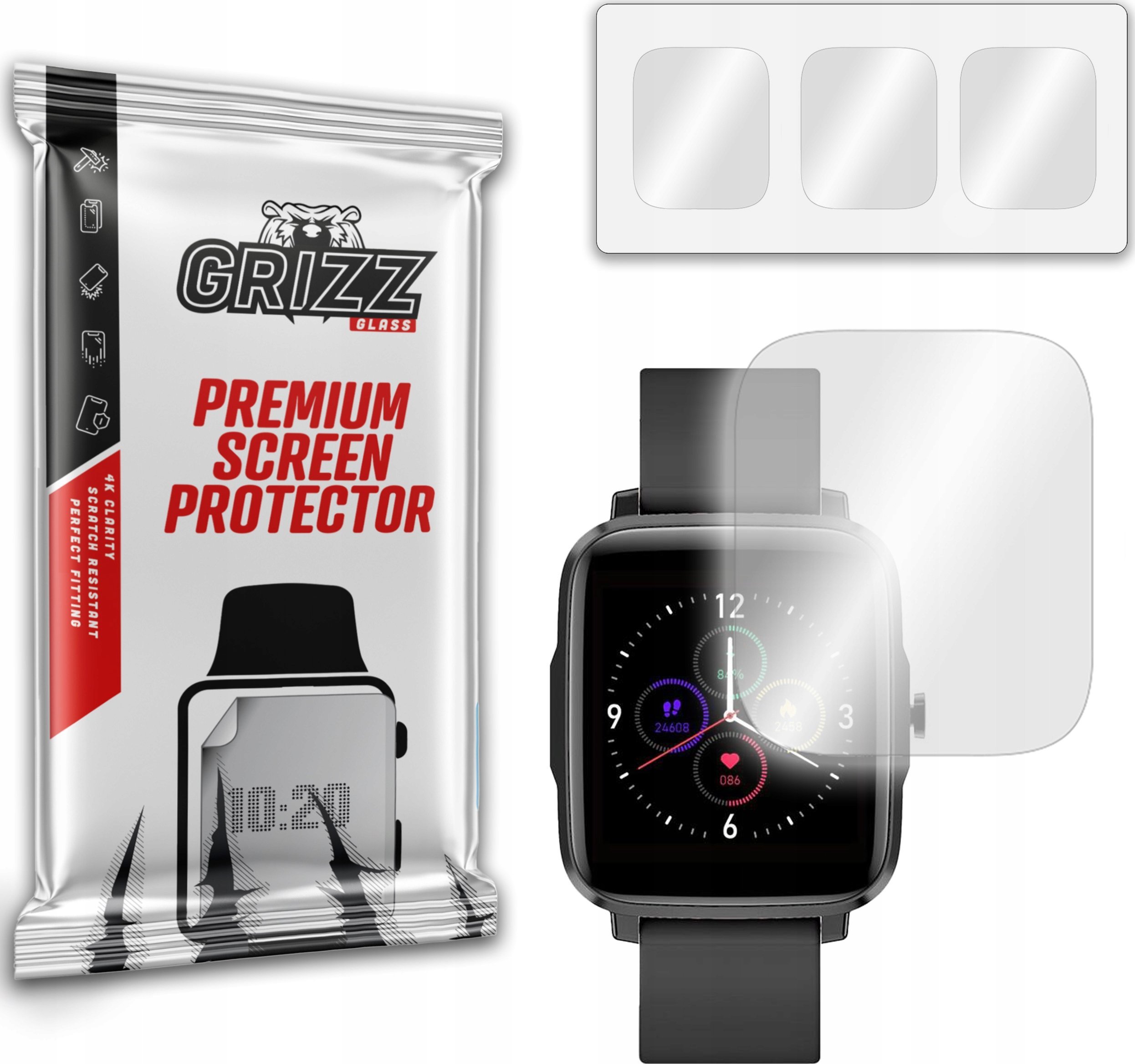 GrizzGlass Folia hydrożelowa GrizzGlass Hydrofilm Watchmark WF2