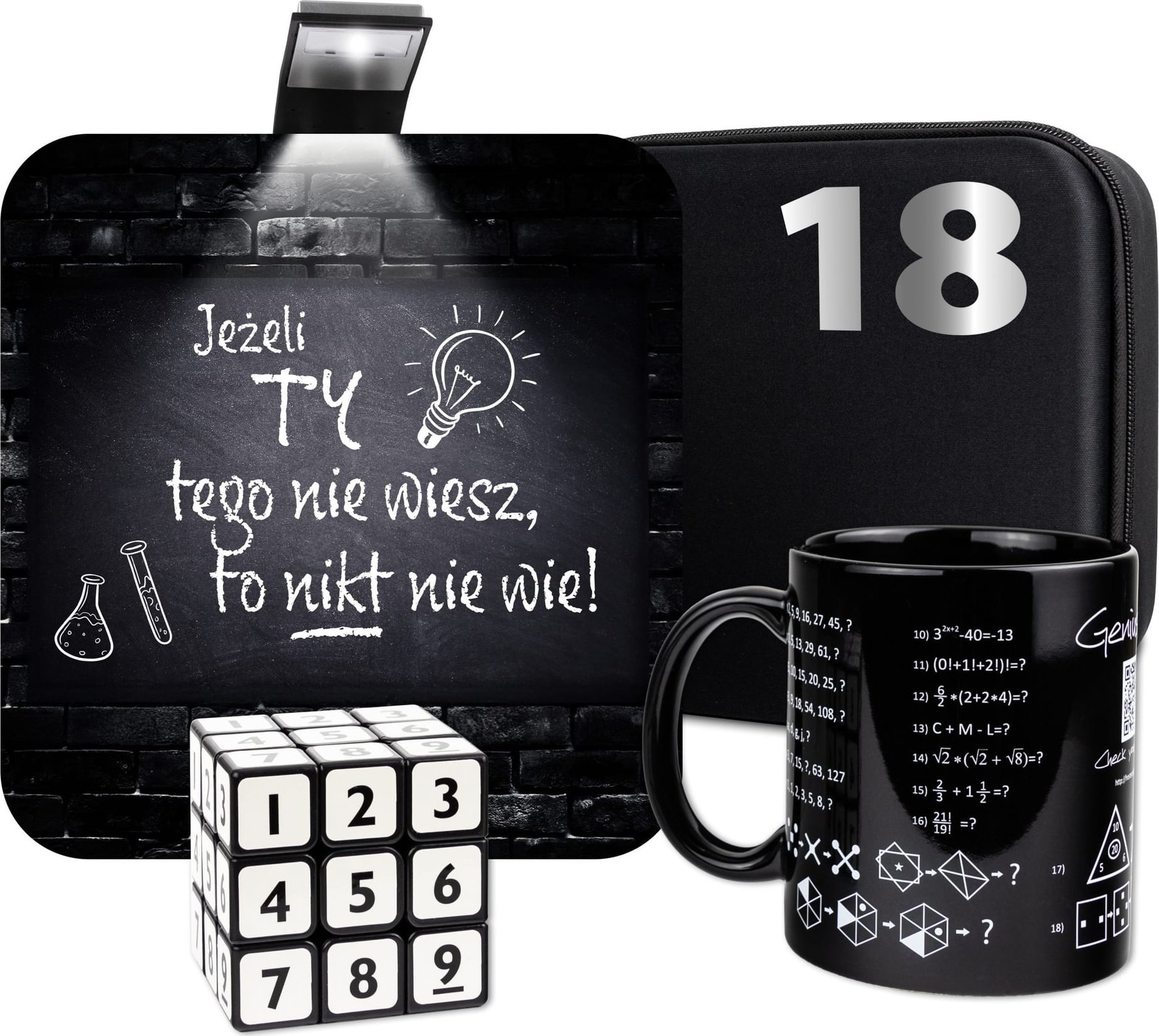 Froster Zestaw Prezentowy dla Geniusza - prezent na 18 urodziny - prezent na 18stkę