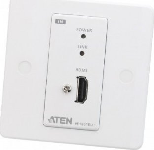 System przekazu sygnału AV Aten ATEN VE1801EUT HDMI HDBaseT-Lite EU Wall Plate
