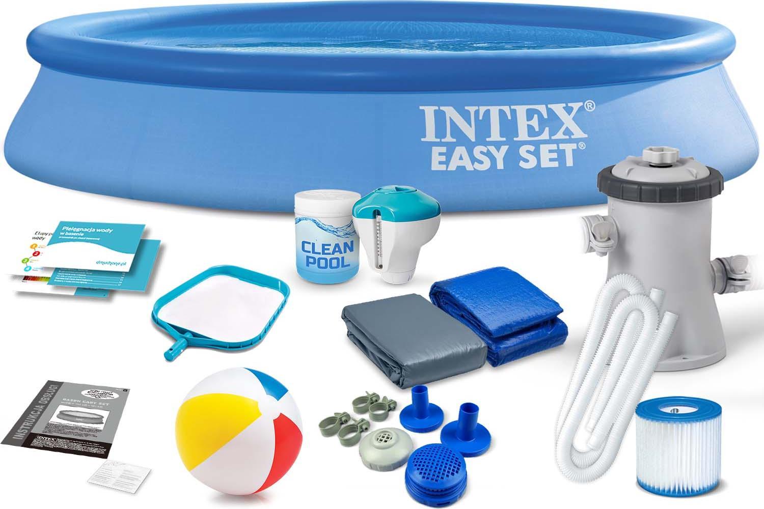 Intex Basen rozporowy Easy Set 305cm 16w1 (28118)