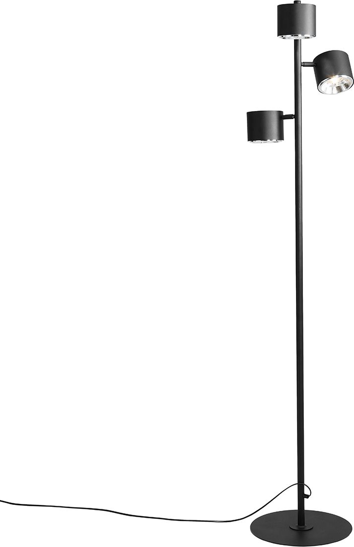 Lampa podłogowa Aldex Lampa podłogowa czarna Aldex BOT 1047A