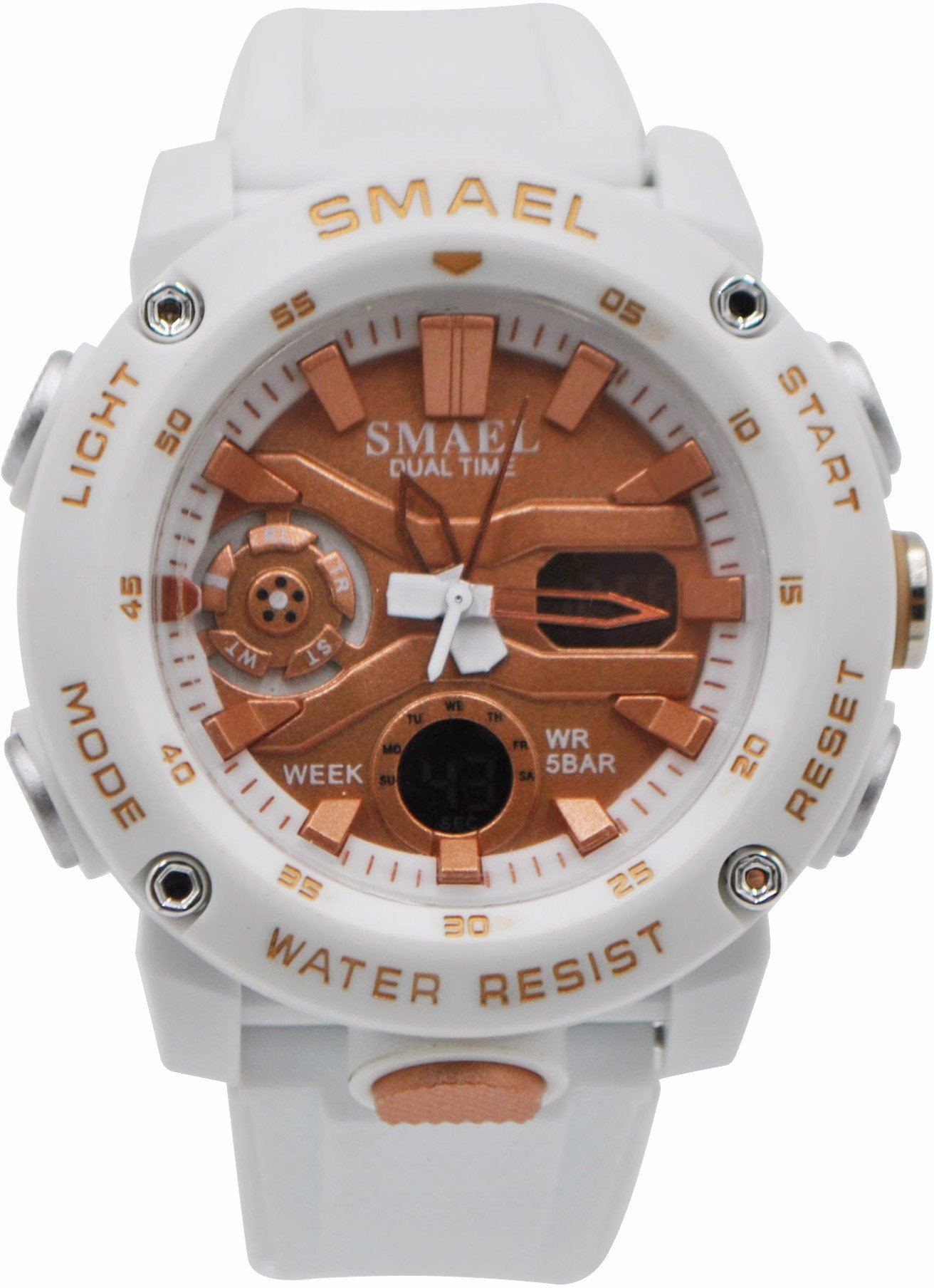 ZEGAREK MĘSKI SMAEL DUAL SPORTOWY WODOSZCZELNY W13