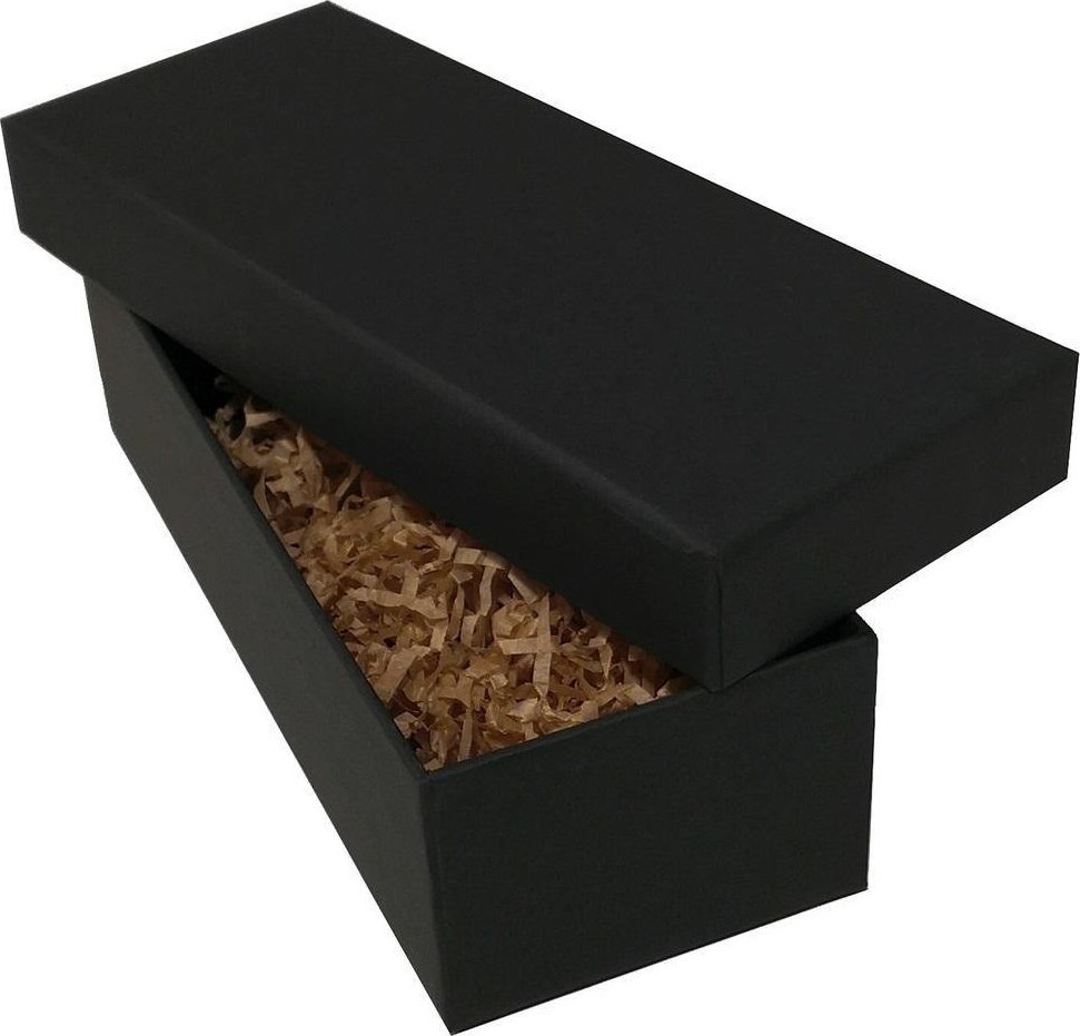 Ziemia Obiecana Pudełko tekturowe kraft czarne 20x8x5,5cm