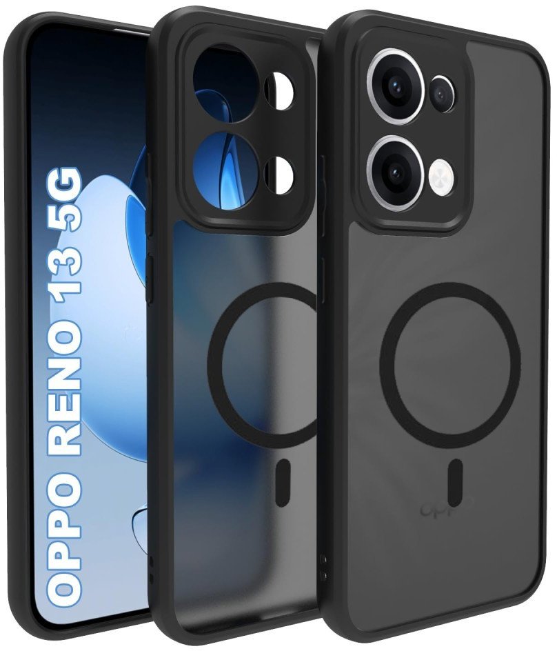 Etui Supero do Oppo Reno 13 5G MagSafe, czarne