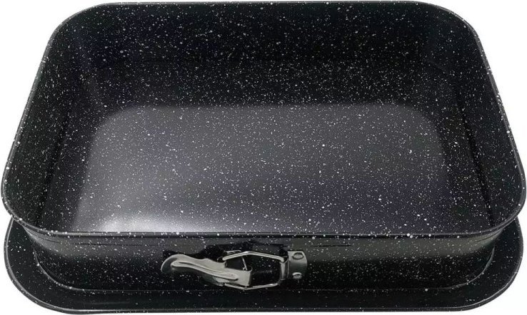 KingHoff FORMA DO CIASTA ROZPINANA MARMURKOWA 39X27 CM KINGHOFF KH-1786