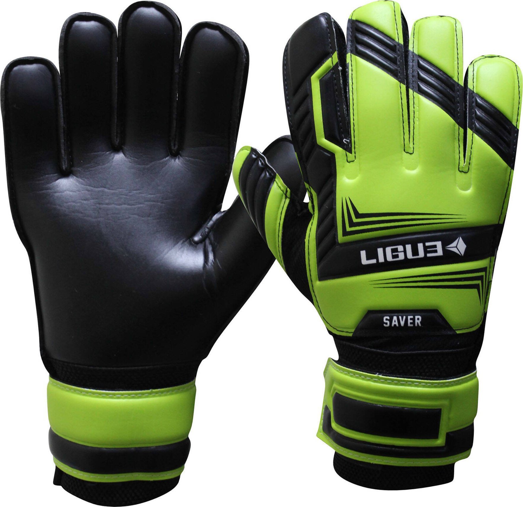 Ligue Rękawice bramkarskie Ligue Saver black-green 6