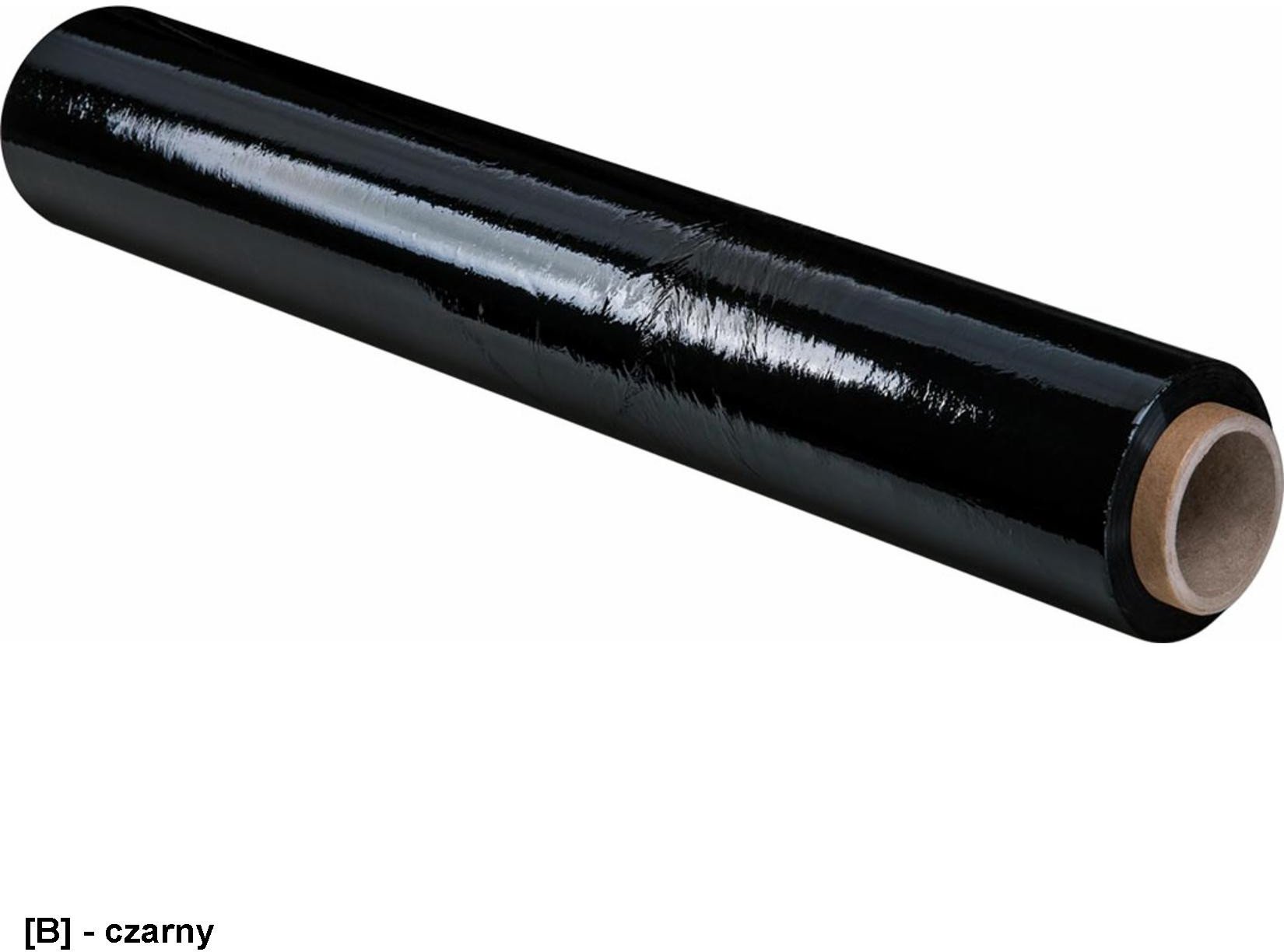 FOLSTRETCH - Folia stretch ręczna - czarny - 2,5 kg