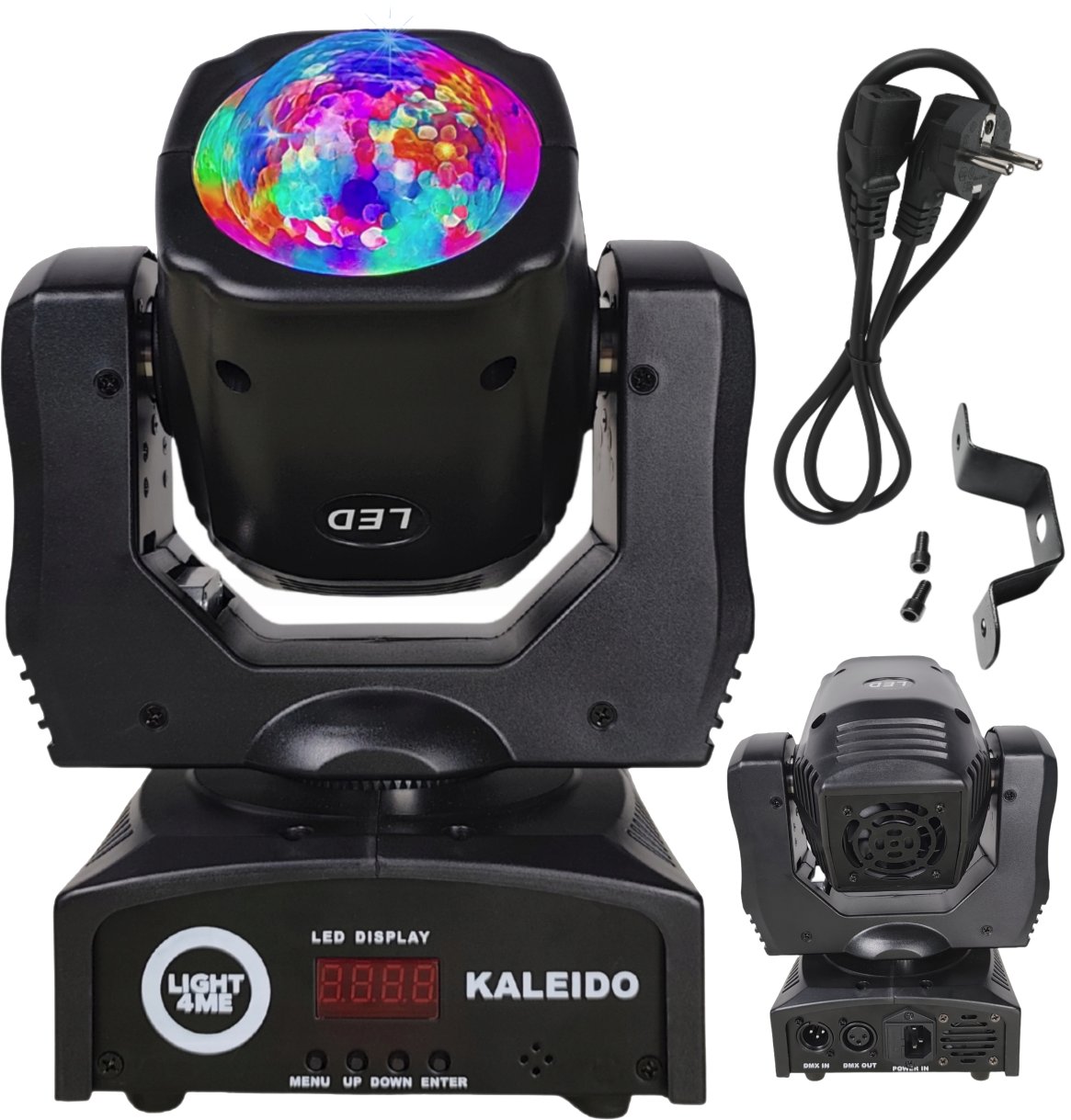 LIGHT4ME KALEIDO głowica ruchoma FX oświetlenie sceniczne DMX 10W RGBW LED