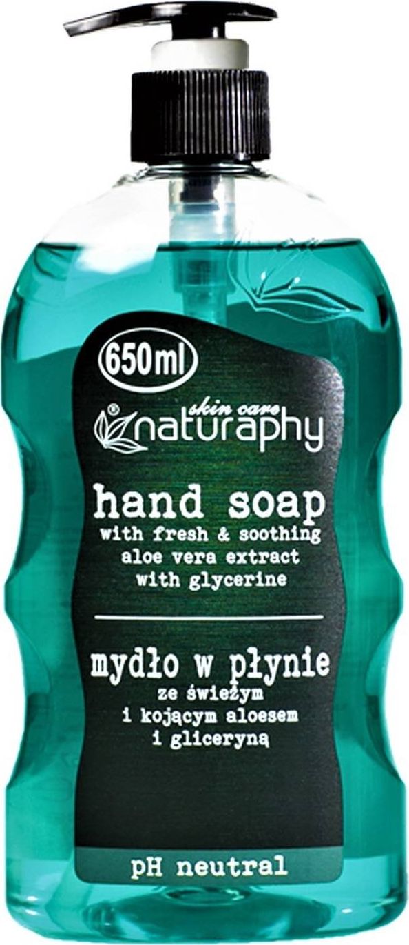 BluxCosmetics Mydło w płynie ze świeżym aloesem i gliceryną 650 ml