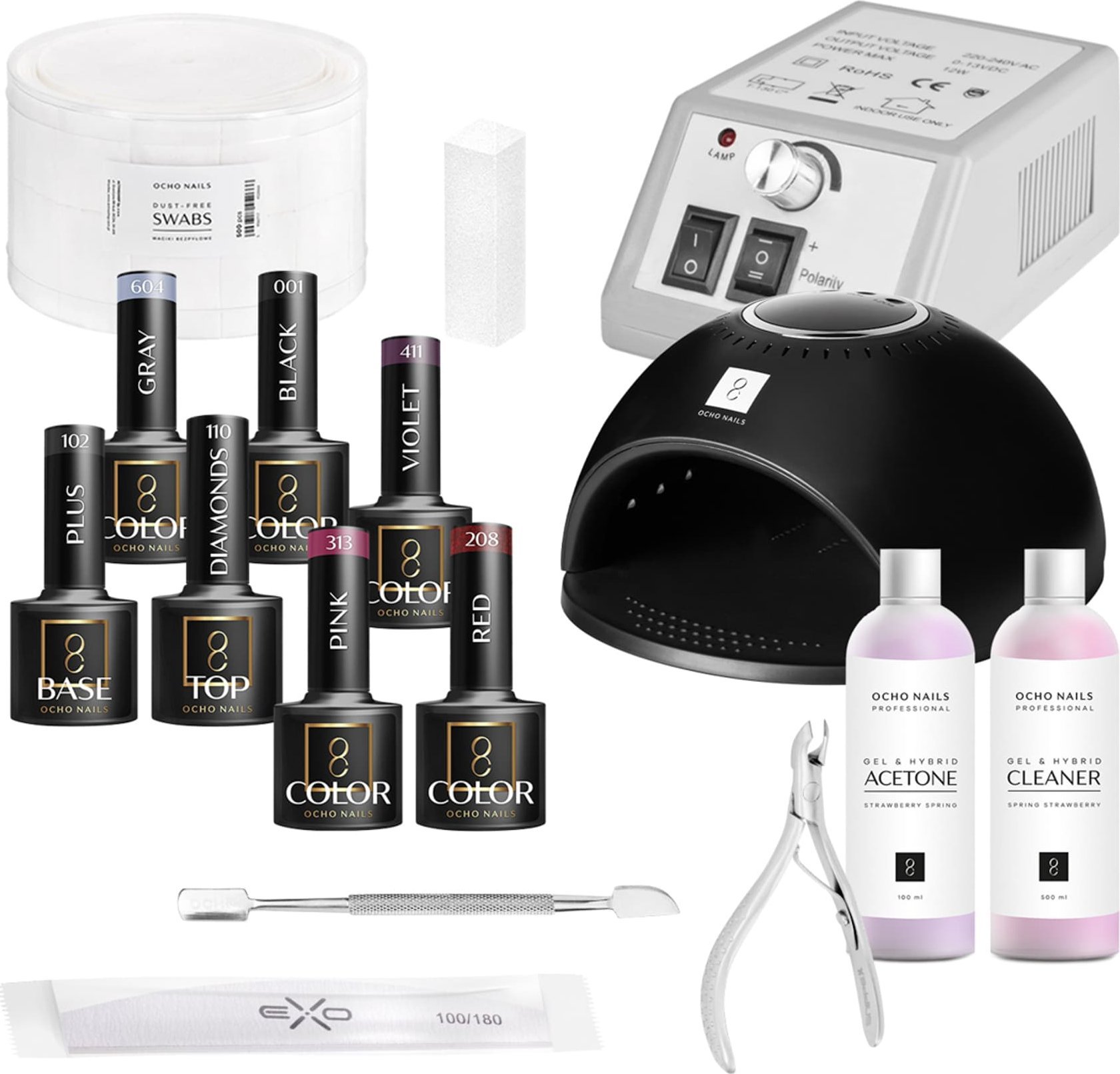 Activeshop Zestaw startowy hybryd OCHO NAILS 2