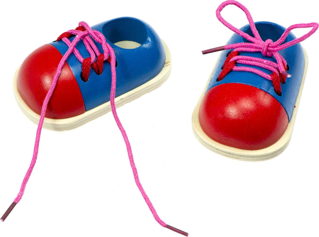 Zestaw edukacyjny do nauki wiązania sznurowadeł 2s