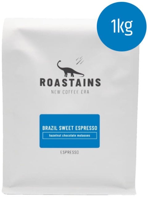 Kawa ziarnista Roastains Brazylia Sweet Espresso 1kg