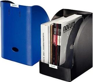 Leitz POJEMNIK NA DOKUMENTY z PRZEKŁADKAMI LEITZ PLUS JUMBO, CZARNY