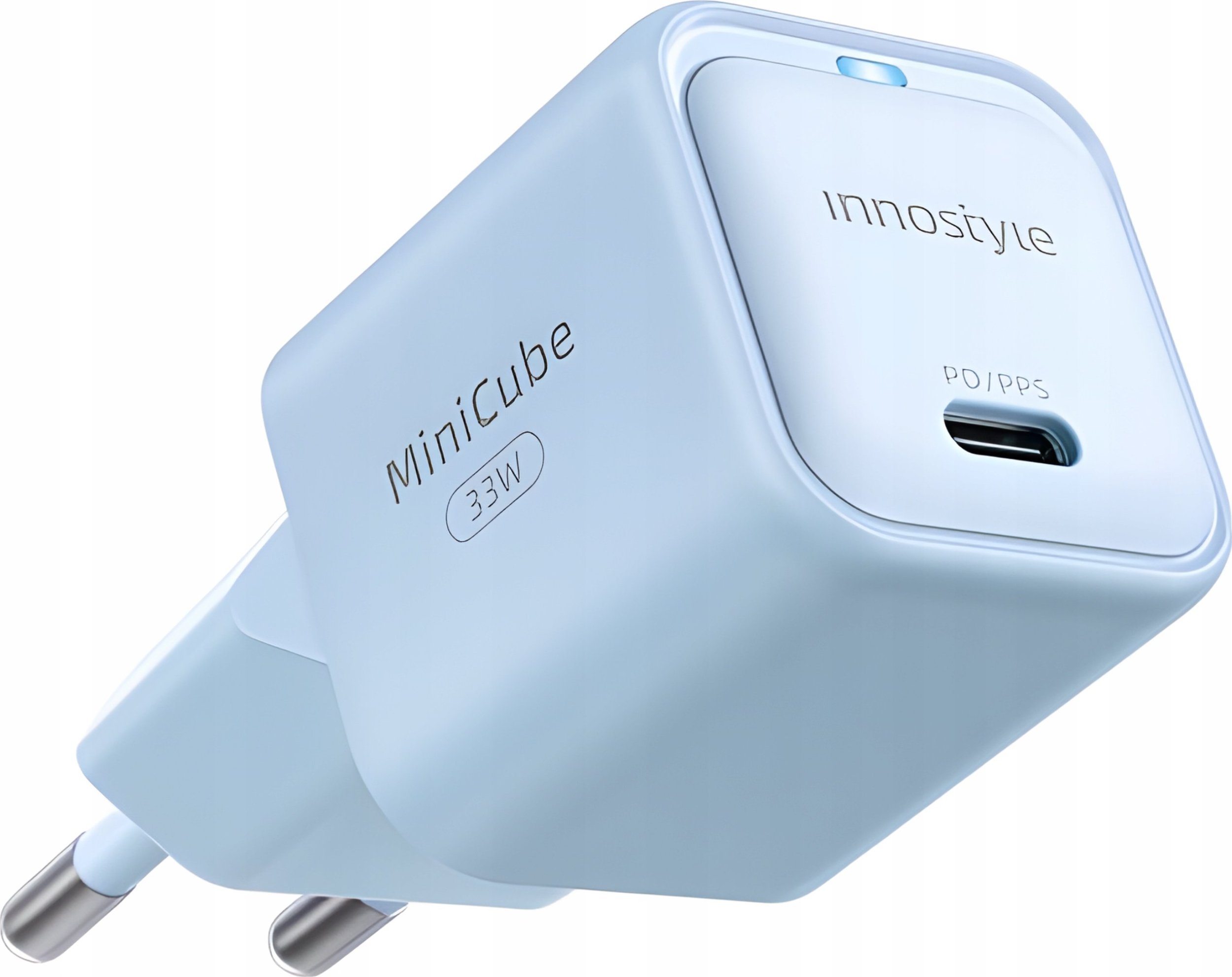 Ładowarka Innostyle INNOSTYLE SZYBKA ŁADOWARKA KOSTKA USB-C 33W USB TYP C GAN II DO SAMSUNG LED