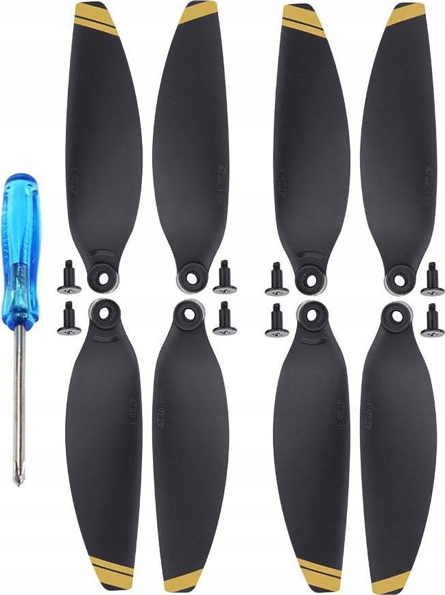 BRDRC ŚMIGŁA DO DRONA DJI MAVIC MINI 4726 GOLD 8 SZTUK