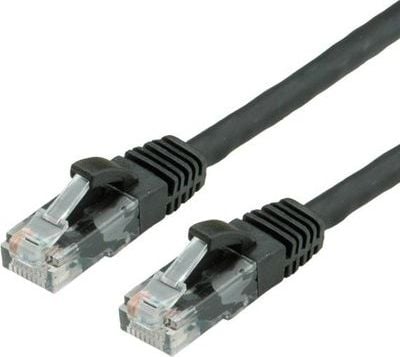 Value Patchcord RJ-45 1 m - UTP - CAT 6a- Czarny,(21.99.14)