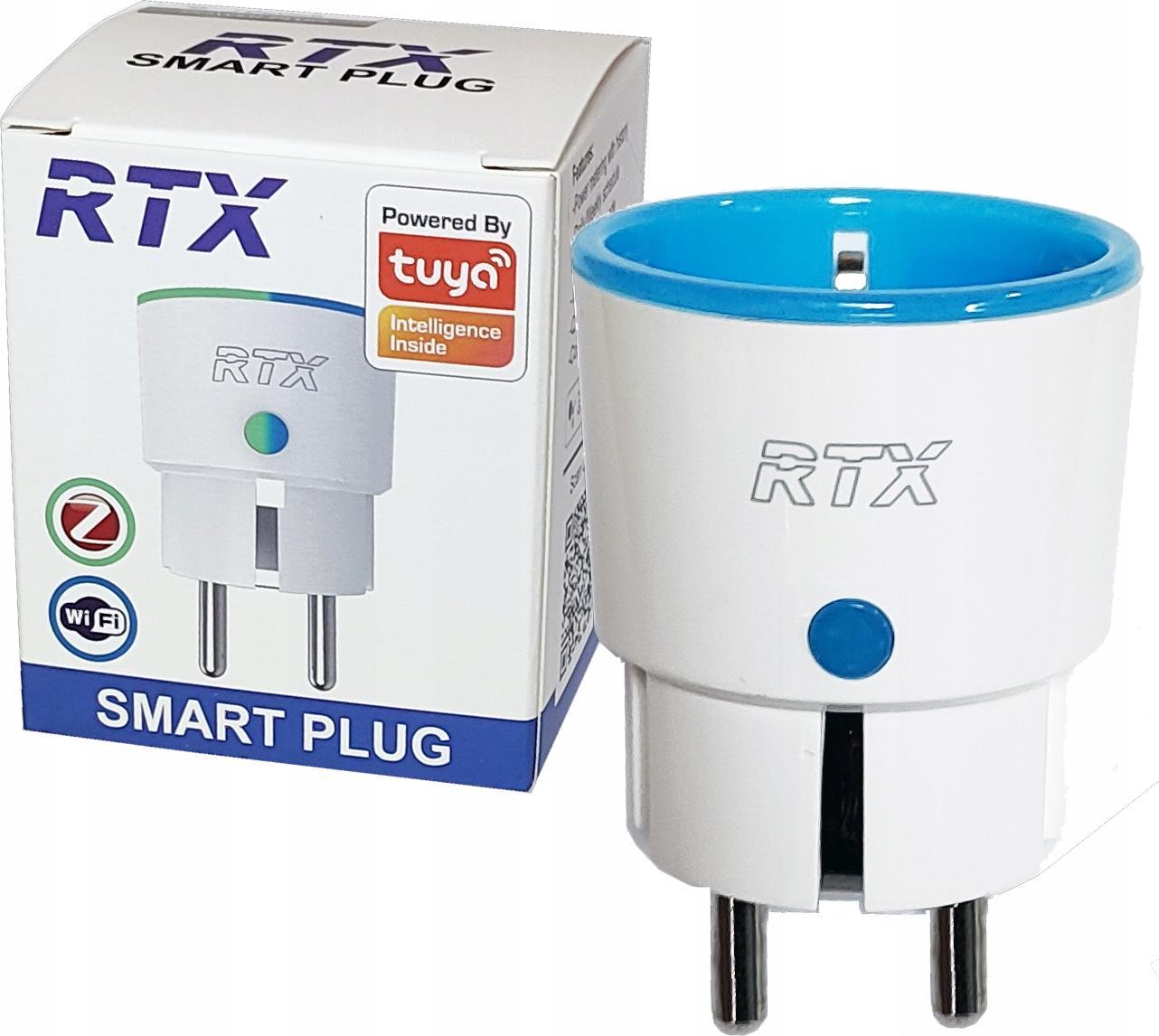 RTX Gniazdko Wtyczka 16A Inteligentna RTX WiFi TUYA