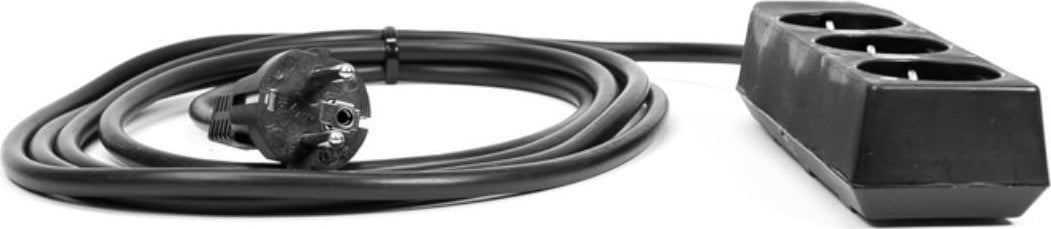 Listwa zasilająca SMS SMS Multiplug outlet Black EU